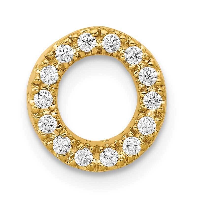 Diamond Letter O Initial Charm 10k Gold PM5221O-013-1YA, MPN: PM5221O-013-1YA,