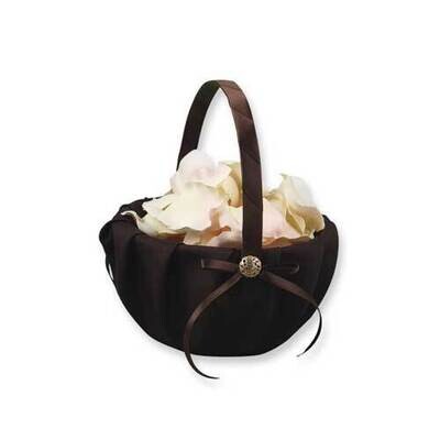 Dark Brown Satin Basket GP6256, MPN: GP6256,