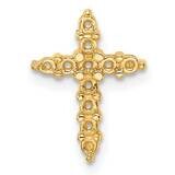 Diamond Cross Pendant Mounting 10k Gold PM4950-033-1Y by Men&#39;s Jewelry and Accessories, MPN: PM4950…