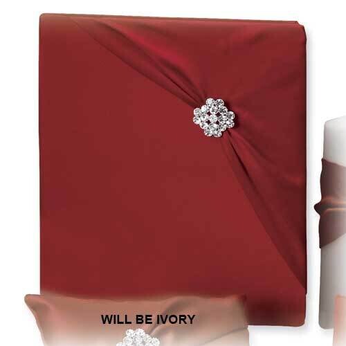 Ivory Garbo Holds 240 Signatures 3 Ring Binder Memory Book GM4054