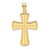 Cross Pendant 14k Polished Gold K9814, MPN: K9814, 196904169988