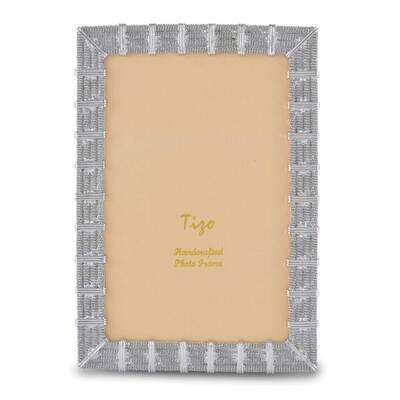 Silver-Tone Mesh 4 x 6 Inch Photo Frame GM20020, MPN: GM20020,