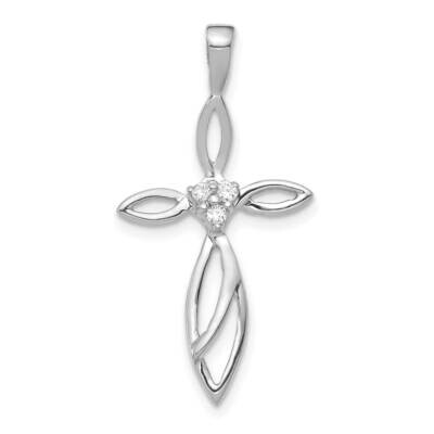 Aa Diamond Cross Pendant 10k White Gold PM5014-005-1WA by Men&#39;s Jewelry and Accessories, MPN: PM501…