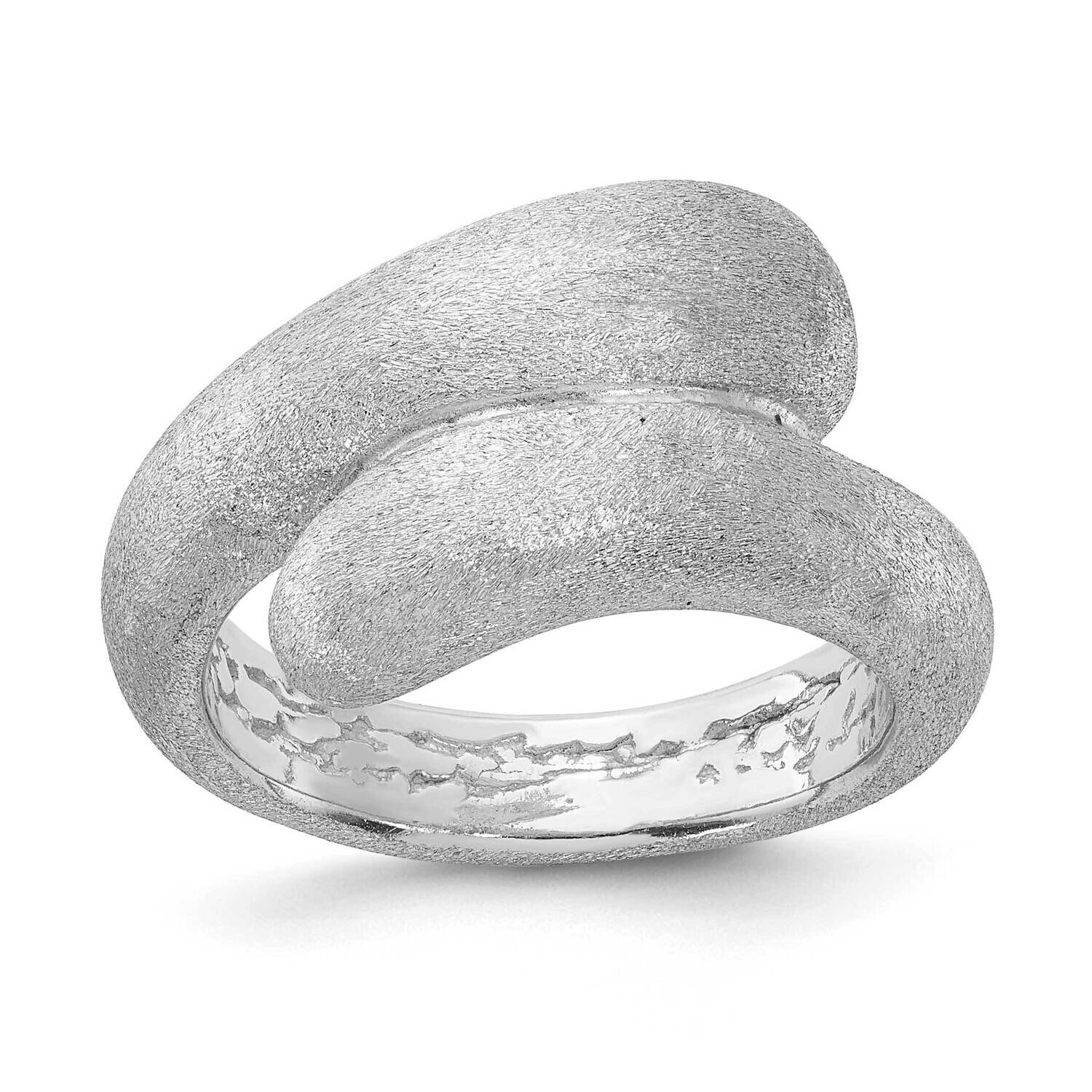 Satin Ring Sterling Silver Rhodium-Plated J288262180360, MPN: J288262180360, 191101208379