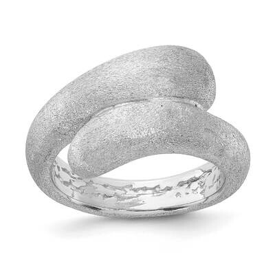 Satin Ring Sterling Silver Rhodium-Plated J288262180360, MPN: J288262180360, 191101208379