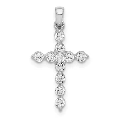 Diamond Cross Pendant 10k White Gold PM4968-040-1WA by Men&#39;s Jewelry and Accessories, MPN: PM4968-0…