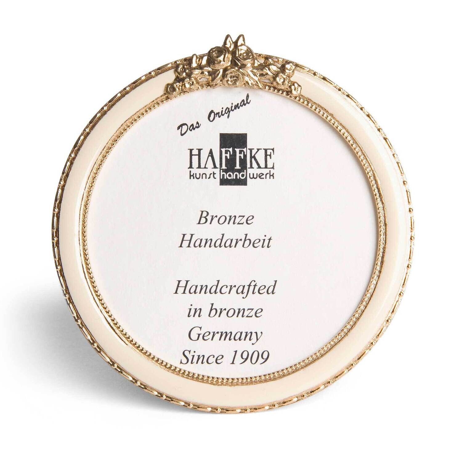 Bronze Beige Enameled 3 Inch Round Frame GM12556, MPN: GM12556,