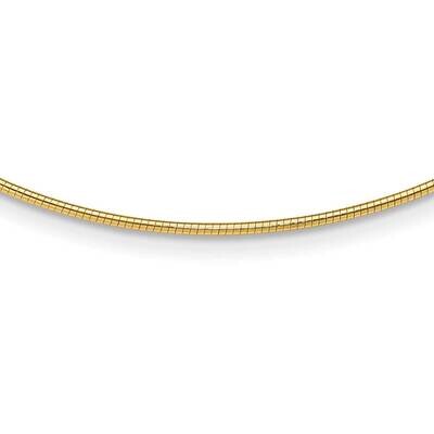 1.4mm Round Omega 14k Gold OM2-18, MPN: OM2-18, 196904099278