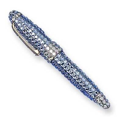 Light Blue Swarovski Crystal Ball-Point Pen GP7909, MPN: GP7909, 788089077822