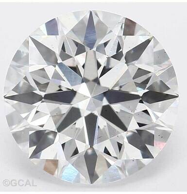 Round 2.1Ct G Vs2 Gcal Certified Diamond LG282980133, MPN: LG282980133,