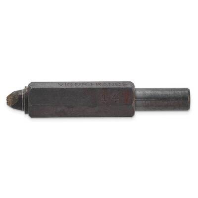 Straight Punch For Jewelry Marking Machine 14k Gold JT3222, MPN: JT3222,