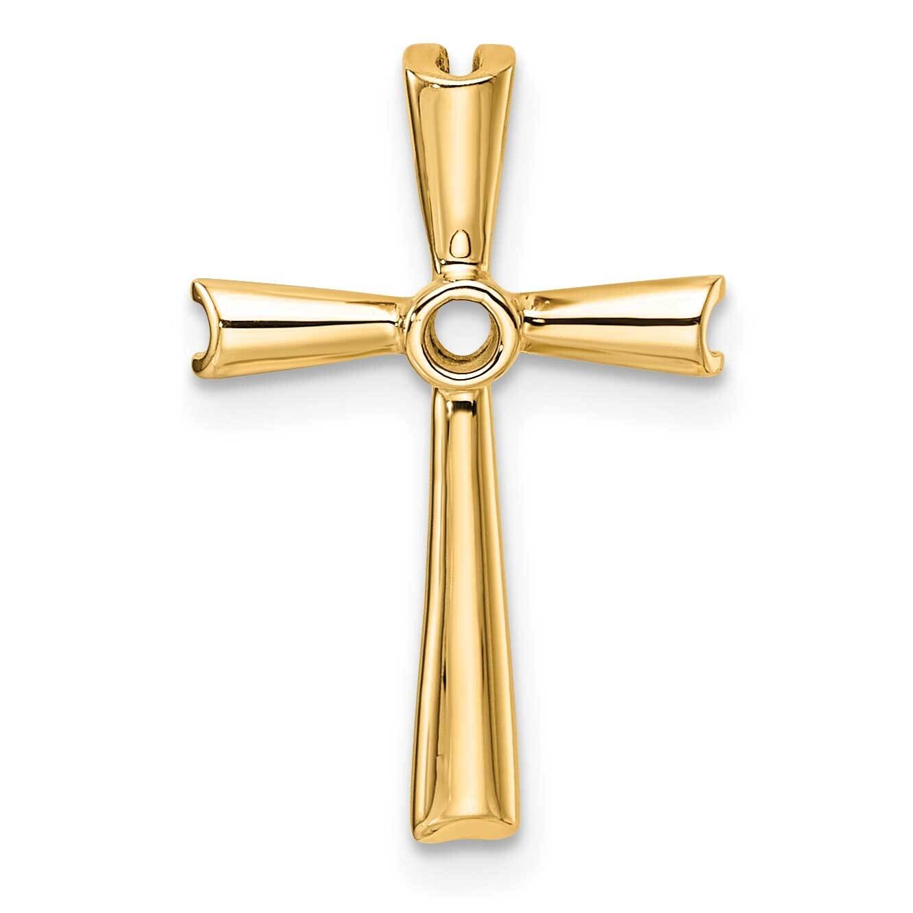 Cross Pendant Mounting 10k Gold PM5017-004-1Y by Men&#39;s Jewelry and Accessories, MPN: PM5017-004-1Y,