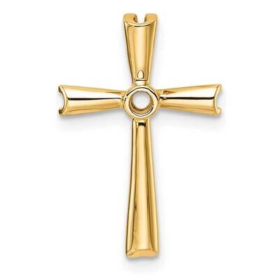 Cross Pendant Mounting 10k Gold PM5017-004-1Y by Men&#39;s Jewelry and Accessories, MPN: PM5017-004-1Y,