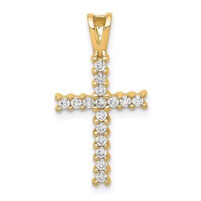 Diamond Latin Cross Pendant 10k Gold PM4973-025-1YA by Men&#39;s Jewelry and Accessories, MPN: PM4973-0…