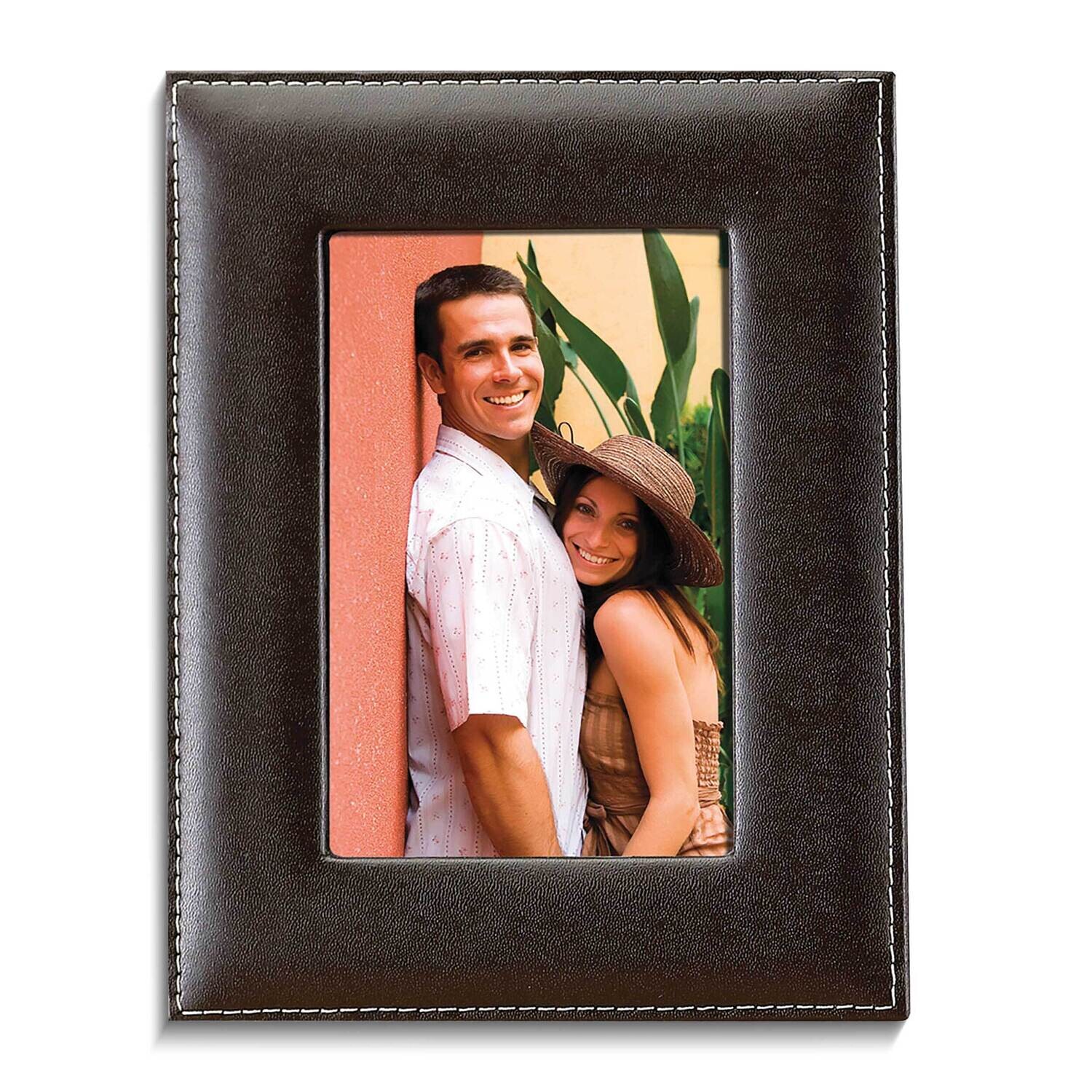 Dark Brown Leather 8 x 10 Inch Photo Frame GP5974, MPN: GP5974, 751148057332