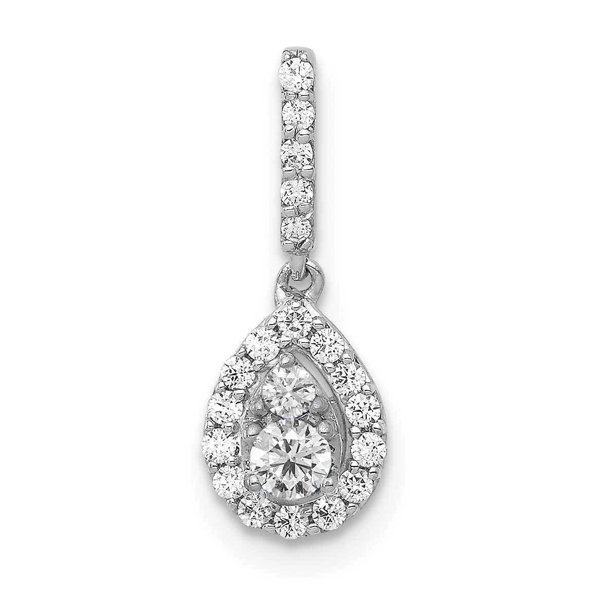 Diamond Si1/Si2 G H I Pendant 14k White Gold PM4765-025-WLG, MPN: PM4765-025-WLG, 883957783376