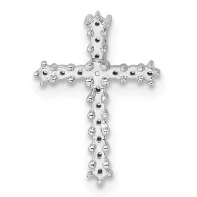 Diamond Cross Pendant Mounting 14k White Gold PM4947-025-W, MPN: PM4947-025-W,