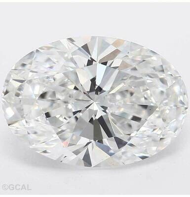Oval 2.1Ct G Vs1 Gcal Certified Diamond LG290100178, MPN: LG290100178,