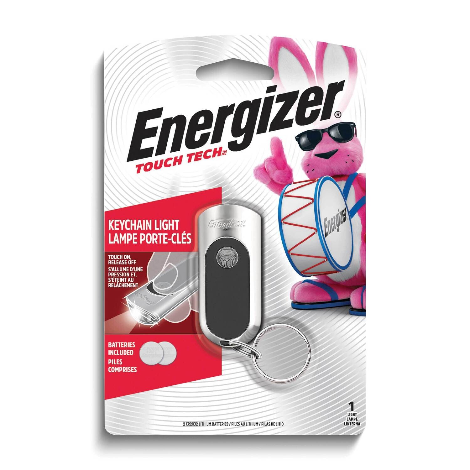 Energizer Keychain Light Touch Tech Technology Two Cr2032 Batteries Included JT5343