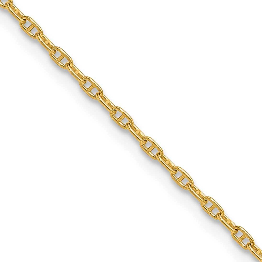 1.5mm Mariners Link Chain 20 Inch 14k Gold MA040-20, MPN: MA040-20,