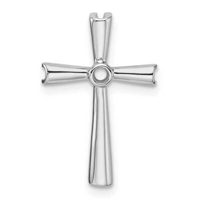 Cross Chain Slide Mounting 10k White Gold PM5017-004-1W by Men&#39;s Jewelry and Accessories, MPN: PM50…