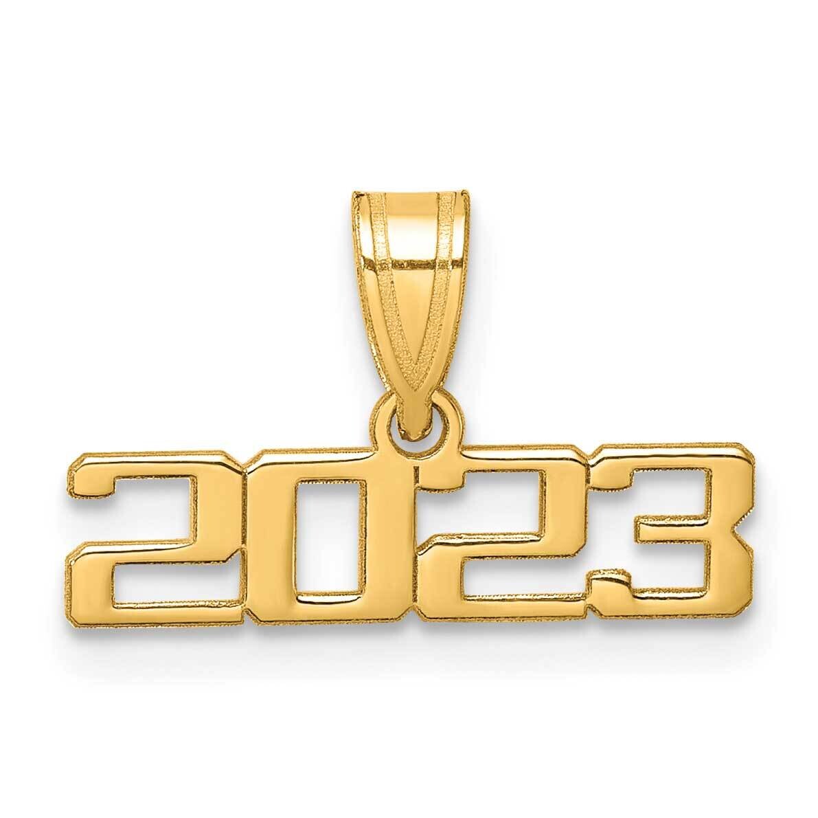 2023 Graduation Charm 14k Polished Gold K9976 by Men&#39;s Jewelry and Accessories, MPN: K9976,