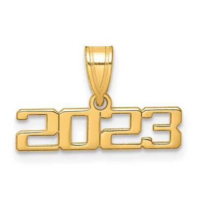 2023 Graduation Charm 14k Polished Gold K9976 by Men&#39;s Jewelry and Accessories, MPN: K9976,