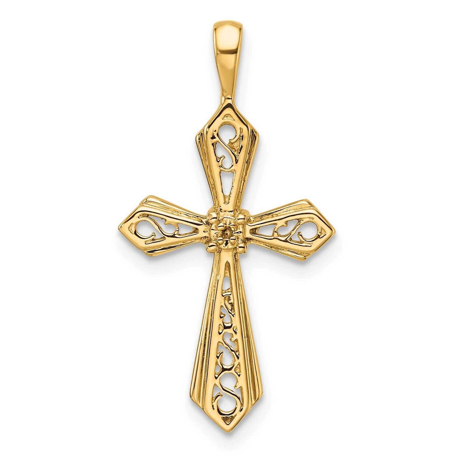 Passion Cross Pendant Mounting 10k Gold PM5021-001-1Y by Men&#39;s Jewelry and Accessories, MPN: PM5021…