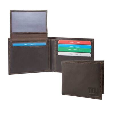 Nfl New York Giants Rfid Leather Wallet By Rico Industries GC6264, MPN: GC6264, 767345139399