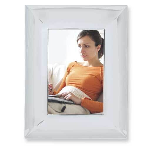 Silver-Plated Concave Edge 4 x 6 Inch Frame GM7050, MPN: GM7050,