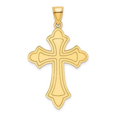 Cross Pendant 14k Polished Gold K9871, MPN: K9871,
