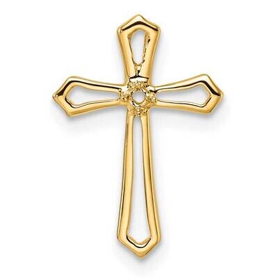 Passion Cross Pendant Mounting 14k Gold PM5019-002-Y, MPN: PM5019-002-Y,
