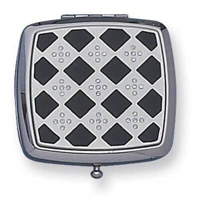 Silver-Tone Compact Mirror GM4991, MPN: GM4991, 788089083885