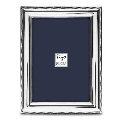 Rope Edge 4 x 6 Inch Photo Frame Sterling Silver GM19914, MPN: GM19914,