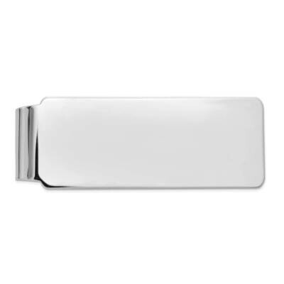 Men&#39;s Polished Money Clip 14k White Gold MC153W by Men&#39;s Jewelry and Accessories, MPN: MC153W,