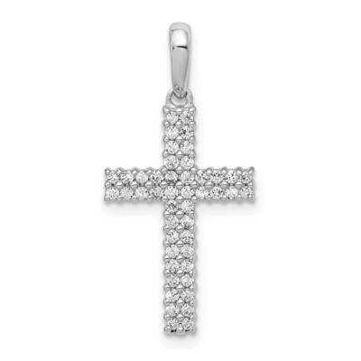 1/4Ct. Diamond Cross Pendant 10k White Gold PM4984-025-1WA by Men&#39;s Jewelry and Accessories, MPN: P…