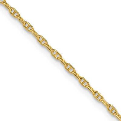 1.5mm Mariners Link Chain 16 Inch 14k Gold MA040-16, MPN: MA040-16,