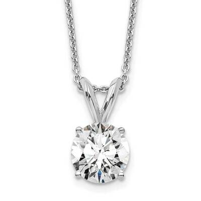 Diamond 3/4Ct. Round Cert Si1/Si2 G H I Solitaire N 14k White Gold PM4396-075C-WLG-18, MPN: PM4396-…