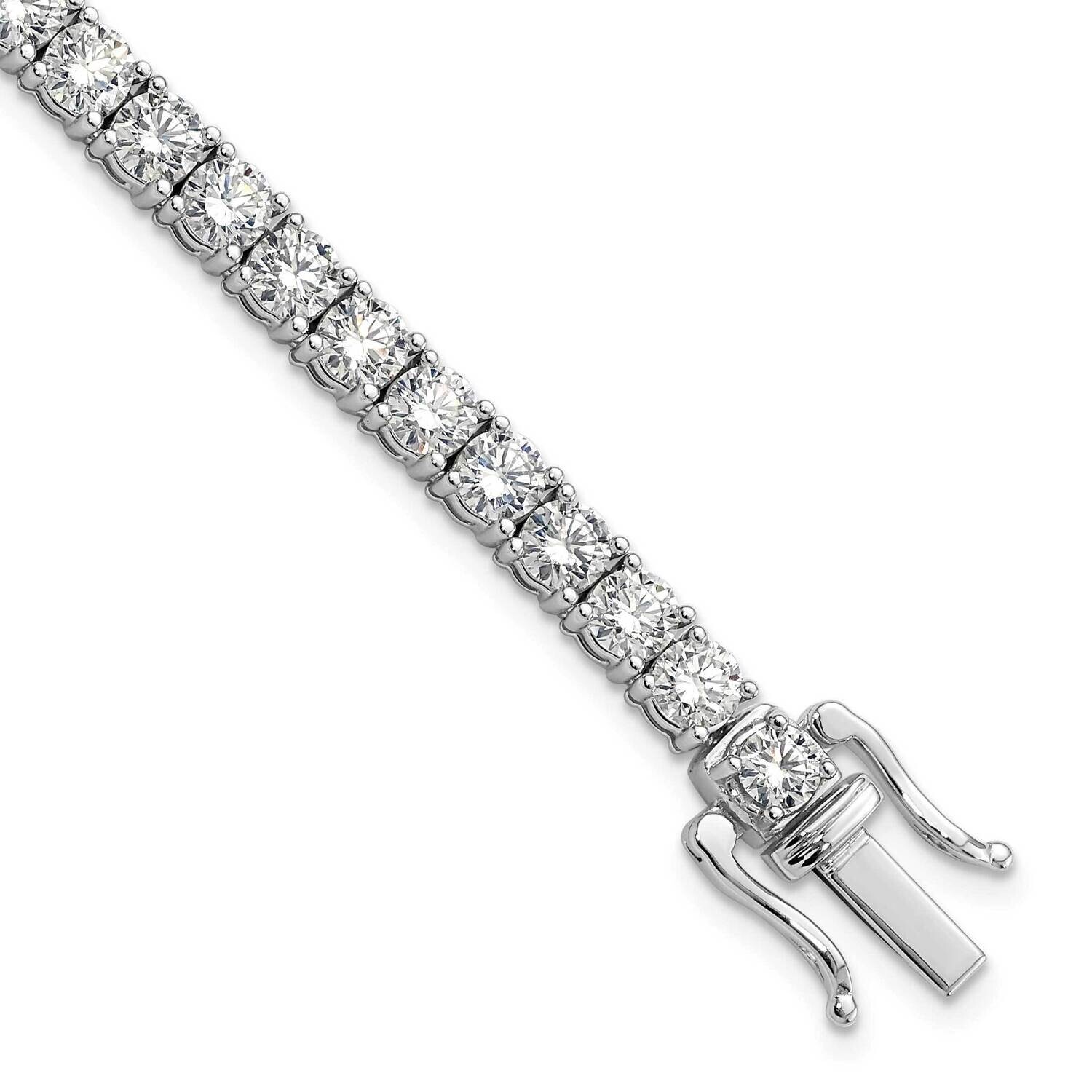 Si1/Si2 G H I Diamond Tennis Necklace 14k White Gold PM9708-3265-WLG, MPN: PM9708-3265-WLG, 8839578…