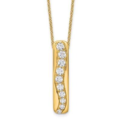 True Origin Diamond Vs/Si D E F Necklace 14k Gold PM9383-075-YLD, MPN: PM9383-075-YLD,