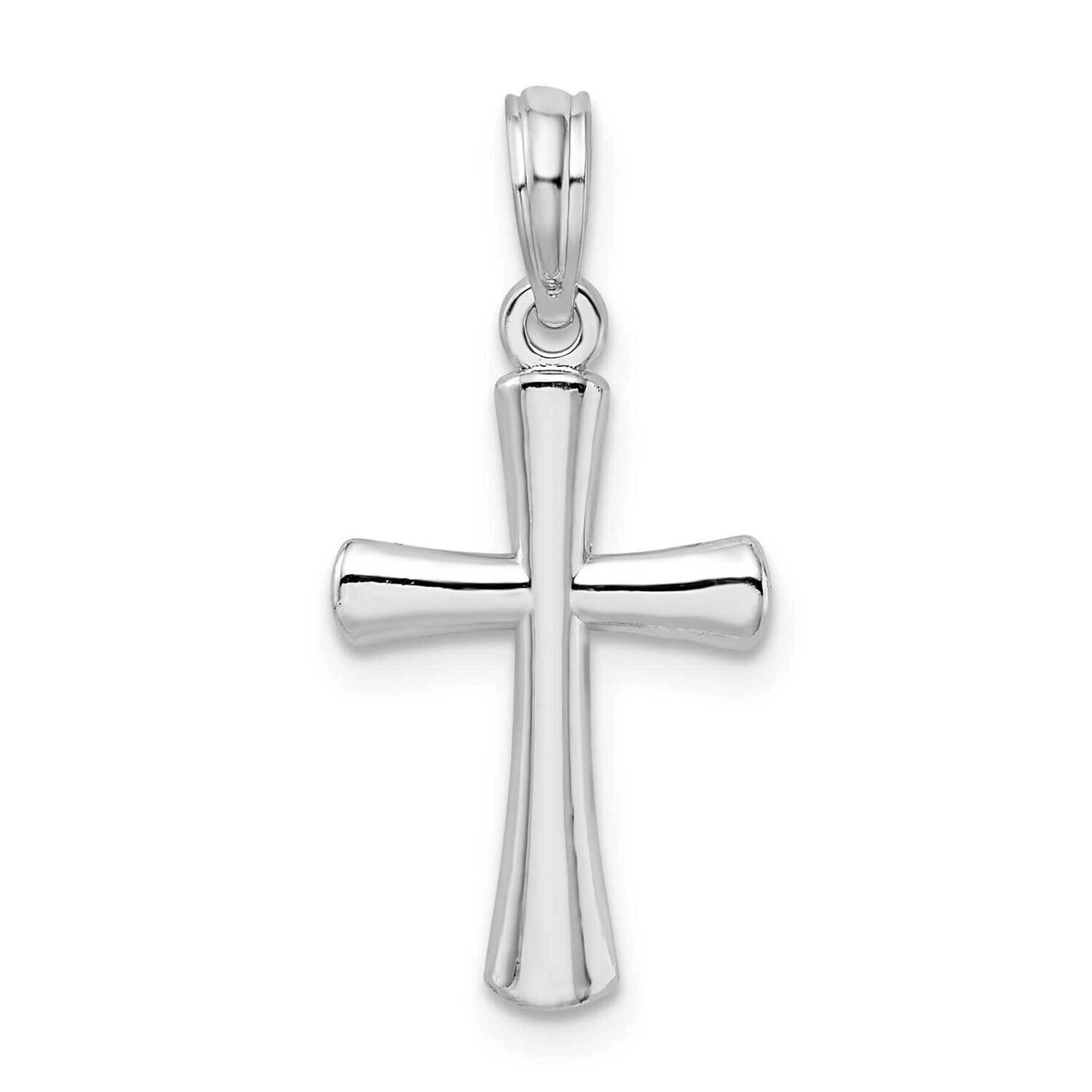 Cross Pendant Sterling Silver Polished QC10165, MPN: QC10165, 637218168408