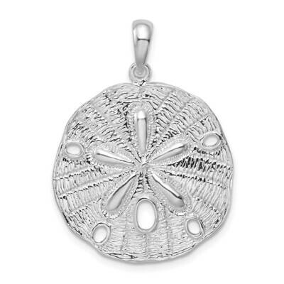 Textured SDollar Pendant Sterling Silver Polished QC10094, MPN: QC10094, 637218160433