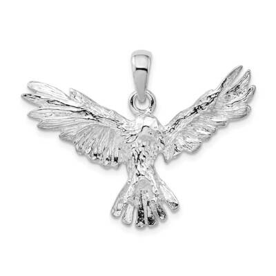 Flying Eagle Pendant Sterling Silver Polished QC10593, MPN: QC10593, 637218187959