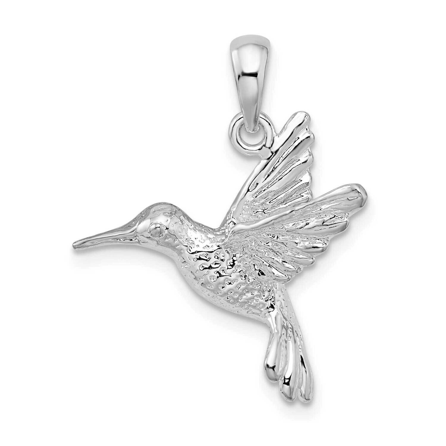 Hummingbird Pendant Sterling Silver Polished QC10280, MPN: QC10280, 637218171699