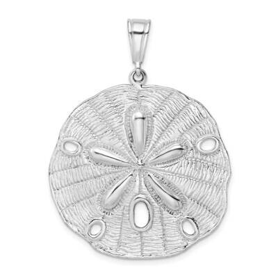 Textured SDollar Pendant Sterling Silver Polished QC10059, MPN: QC10059, 637218159239