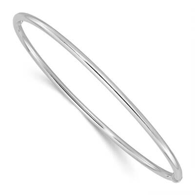 Slip On Bangle Sterling Silver Rhodium-Plated QB1471, MPN: QB1471,