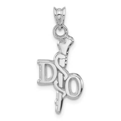 Osteopathic Doc Caduceus Sterling Silver PS048-SS, MPN: PS048-SS, 634401518231