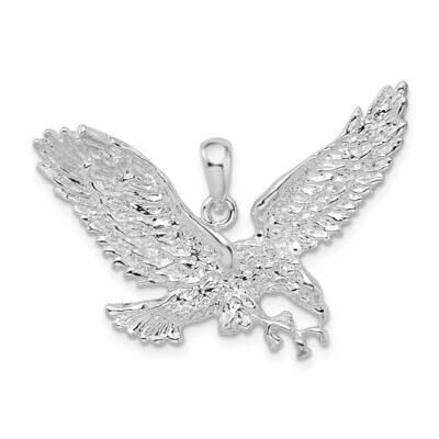 Flying Eagle Pendant Sterling Silver Polished QC10293, MPN: QC10293, 637218172283