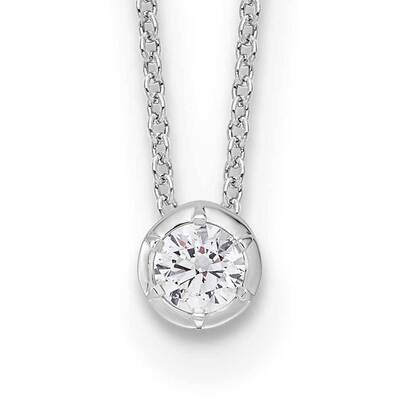 True Origin Diamond Vs/Si D E F Solitaire Slide Necklace 14k White Gold PM9381-025-WLD, MPN: PM9381…