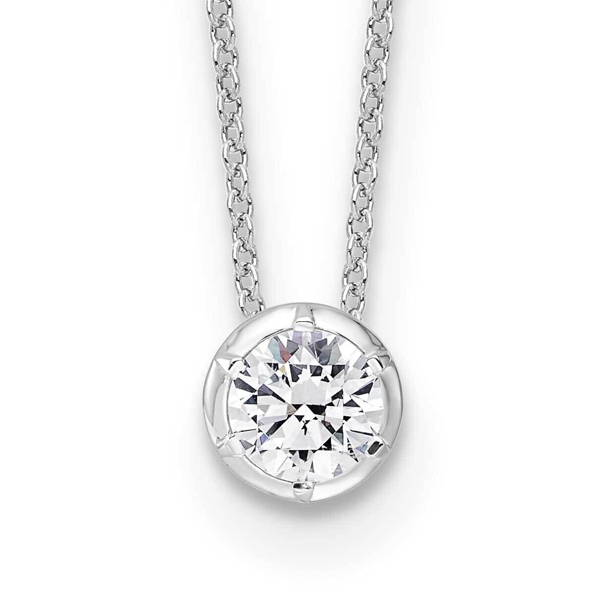 True Origin Diamond Vs/Si D E F Solitaire Slide Necklace 14k White Gold PM9381-060-WLD, MPN: PM9381…